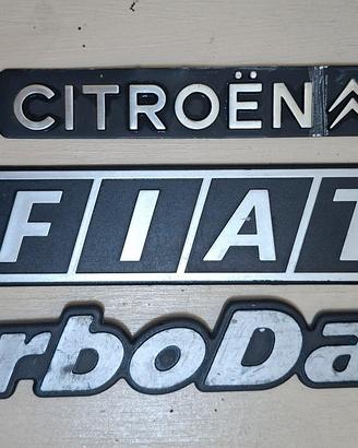 Stemmi auto vintage Citroën/ Fiat/ TurboDaily 