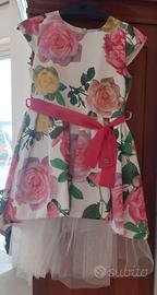 Vestito cerimonia bambina Byblos