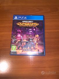 Gioco ps4 Minecraft DUNGEONS ULTIMATE EDITION