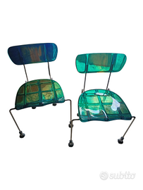 2 Sedie Broadway blu 543/ballerina Gaetano Pesce