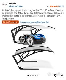Garage Robot Tagliaerba NUOVO mai montato