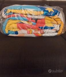 Trapunta e lenzuolo Bassetti per letto singolo