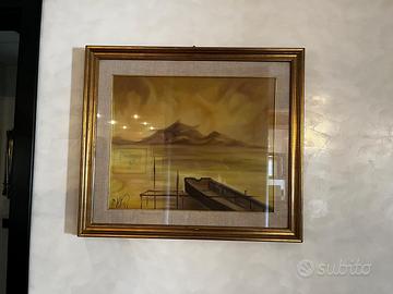 lotto di quadri varie dimensioni e artisti