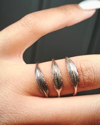3 anelli in argento 925 punzonati Bali