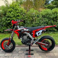 Honda CRF 450 motard targato
