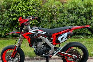 Honda CRF 450 motard targato