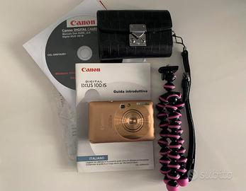 Fotocamera Canon Ixus 100 IS (12.1 Mp) + accessori