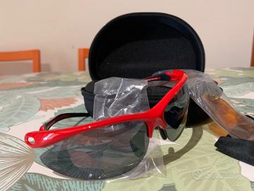 Occhiali bici da corsa ciclismo northwave rosso