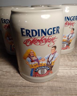 6 boccali da birra nuovi 