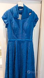 abito alta sartoria da cerimonia in pizzo pregiato