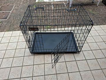 trasportino/gabbia per cane taglia piccola/media