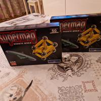  2 Set Supermag Magnetic Genius - 100 Pezzi T