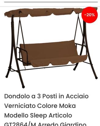 Dondolo 3 posti