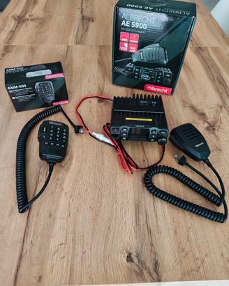 CB radio Albrecht AE5900 + microfono aggiuntivo