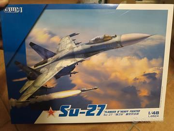 GWH 1/48 Su-27 Spediz+seggiolino 3D+pitot compresi