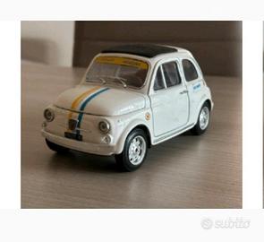 modellino Bburago fiat 500 Abarth Donati tuning 