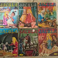 Lotto 6 fumetti JACULA - Numeri misti - Edifumetto
