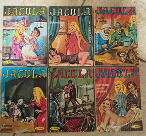 Lotto 6 fumetti JACULA - Numeri misti - Edifumetto