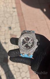 Orologio AP in moissanite