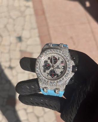 Orologio AP in moissanite