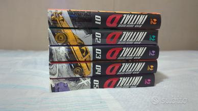Initial D primi 5 volumi