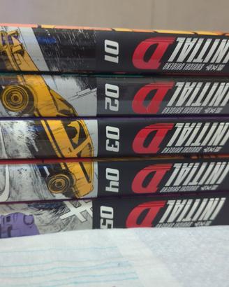 Initial D primi 5 volumi