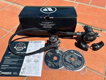 Apeks XTX 200 din - primo e socondo stadio