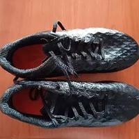 Scarpe calcio Nike Tiempo 42.5 pelle nera a 6 tacc