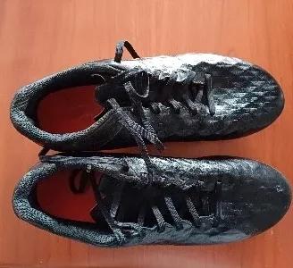 Scarpe calcio Nike Tiempo 42.5 pelle nera a 6 tacc
