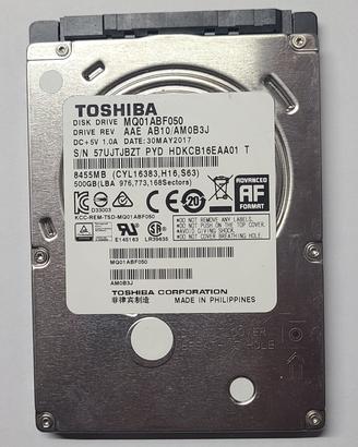 Hard disk Toshiba SATA 500GB 