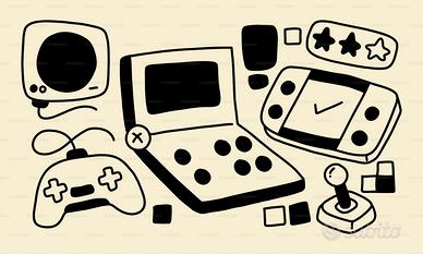 Vecchi videogiochi e console per collezione