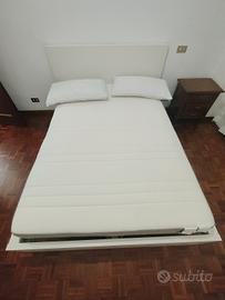 Letto Ikea +rete a doghe + materasso