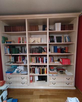 LIBRERIA Arredo in legno chiaro