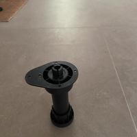 4 piedini in abs Volpano per base cucina h.120