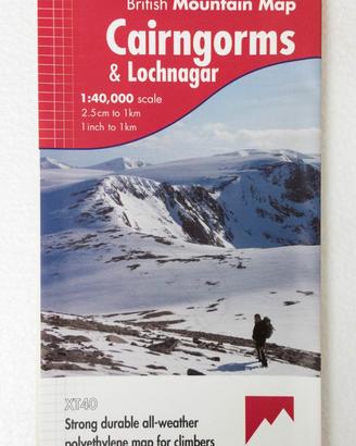 Harvey - Cairngorms & Lochnaga - Mappa NUOVA