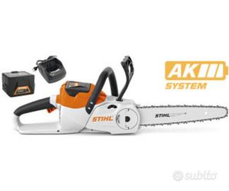 MOTOSEGA A BATTERIA STIHL MSA 120 C-B, BARRA 30 CM