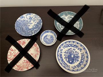 Ceramiche inglesi vintage.