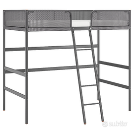 Letto a soppalco ikea  + letto completo singolo