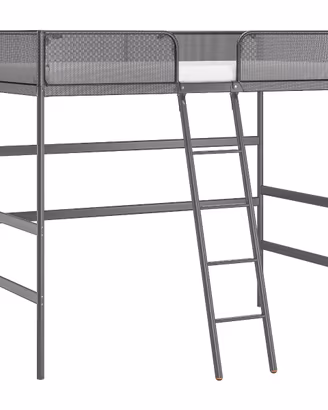 Letto a soppalco ikea  + letto completo singolo