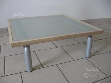 Tavolino da salotto con legno grezzo