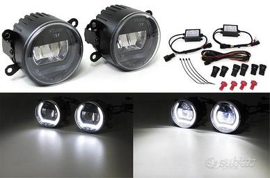 Fendinebbia full led angel eyes led diurni