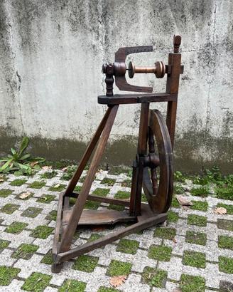 Antico arcolaio in legno d'epoca - Oggetto vintage