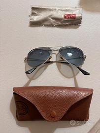 Occhiali RayBan Aviator lente Blu
