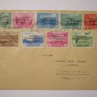 Occupazione tedesca busta Montenegro e certificato