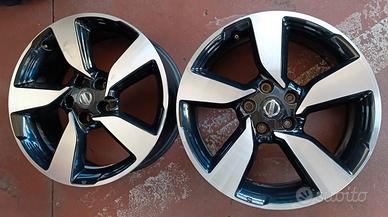 Cerchi Lega Qashqai 7 X 18 ET 41 5 Fori 2 Pezzi