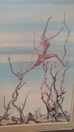 2 dipinti olio su tela