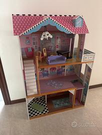 Casetta Bambole legno