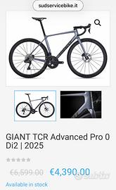Bici Giant tcr adv pro 0