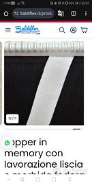 Topper/materasso emergenza come nuovo pochi mesi