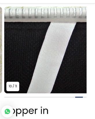 Topper/materasso emergenza come nuovo pochi mesi